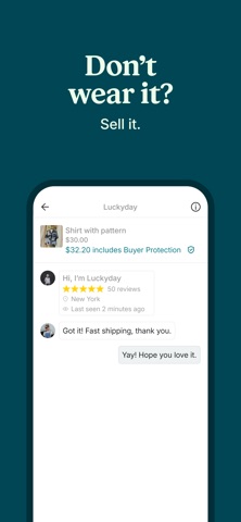 Скриншот Vinted: Pre-loved marketplace 6