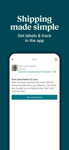 Скриншот Vinted: Pre-loved marketplace 5